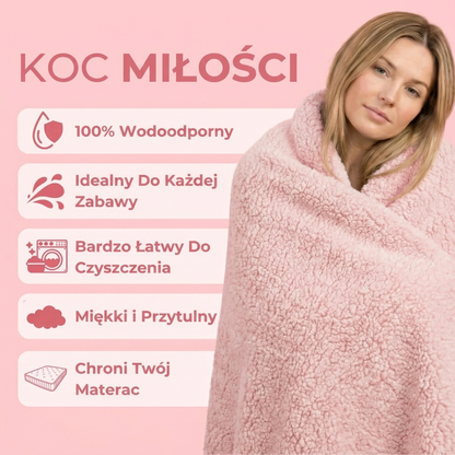Koc Miłości™ - Wodoodporny Koc Intymny
