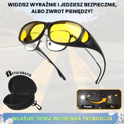 Okulary NightShield Pro z technologią GlareCut™