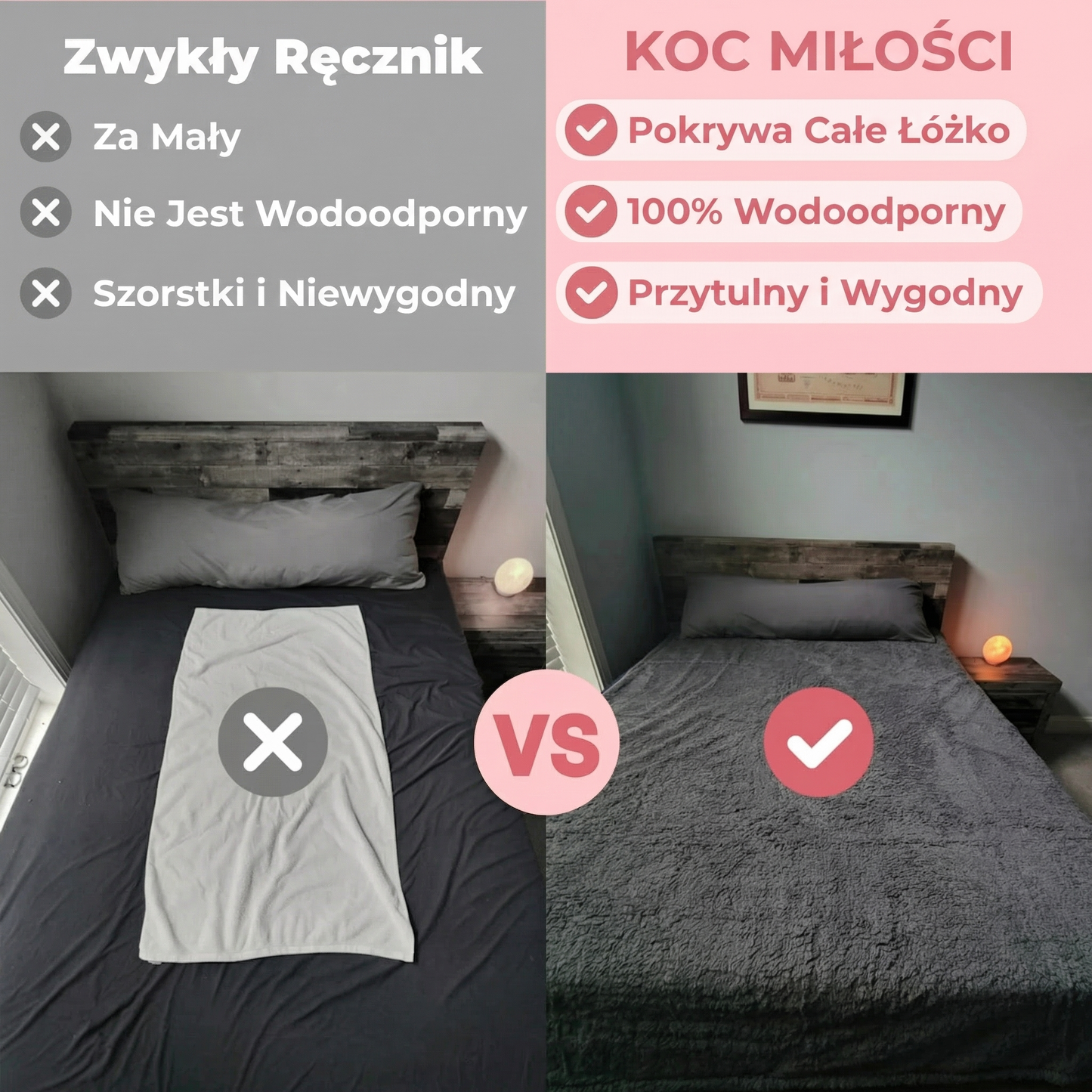 Koc Miłości™ - Wodoodporny Koc Intymny