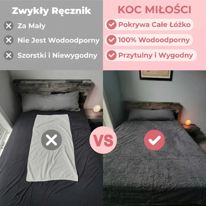 Koc Miłości™ - Wodoodporny Koc Intymny
