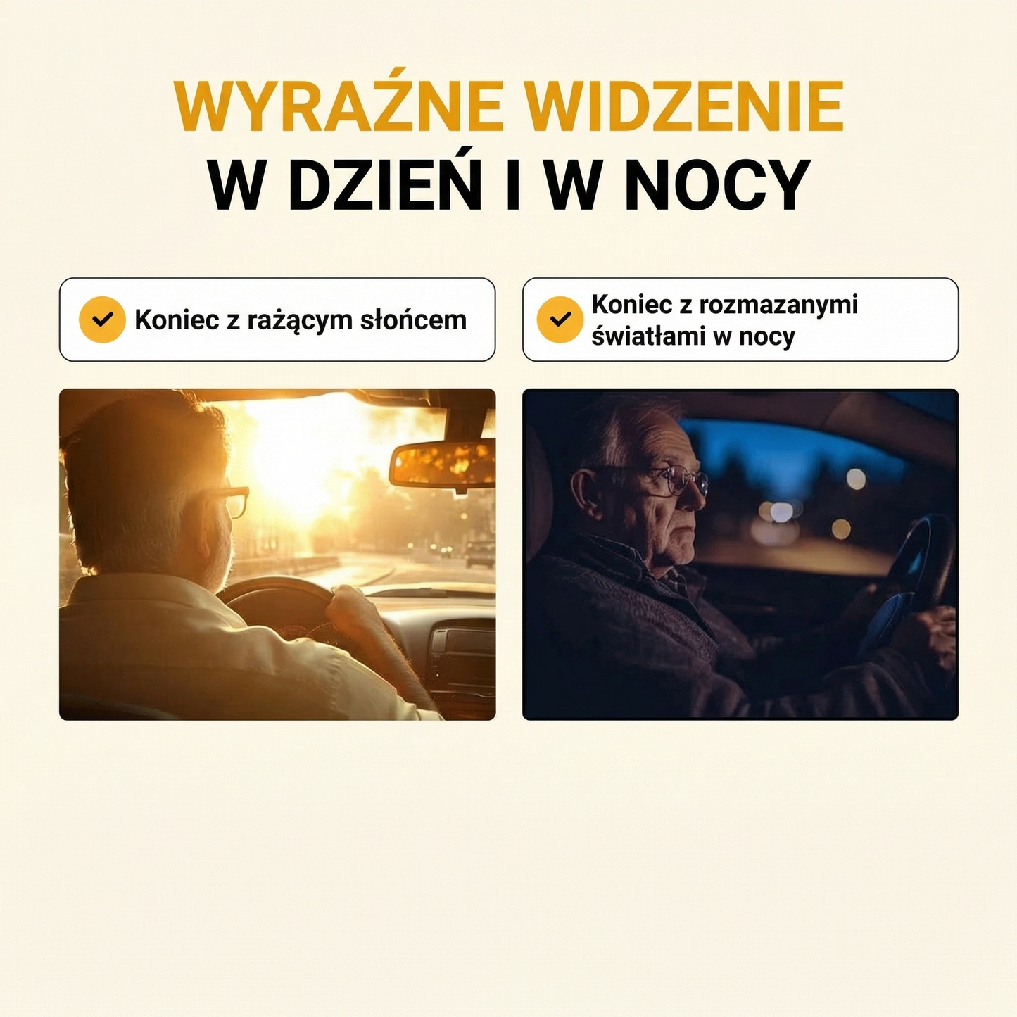 Okulary NightShield Pro z technologią GlareCut™